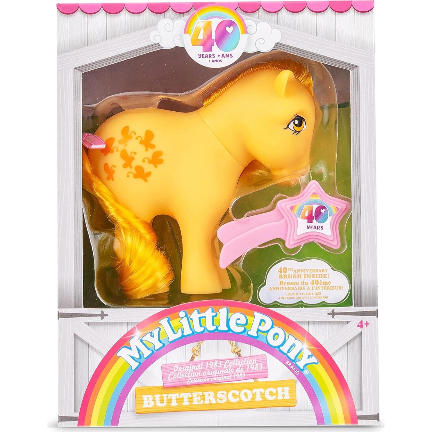 Mi Pequeño Pony Butterscotch 10 cm 40 Aniversario Figura