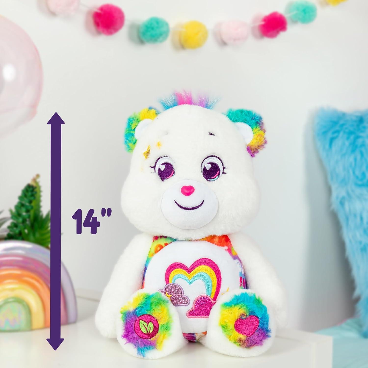 Peluche Care Bears Oso Amigo Verdadero 35.56 cm - Suave y Colorido