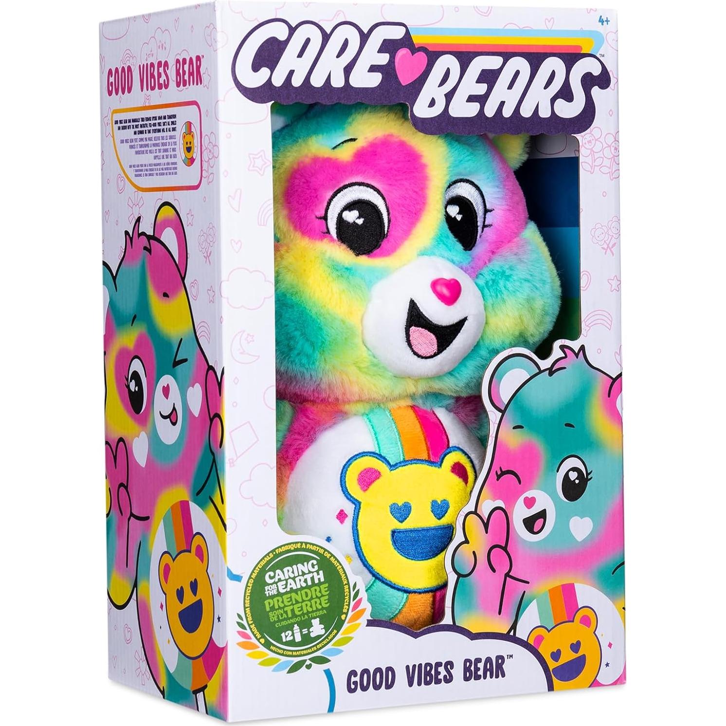 Peluche Care Bears Oso de Buenas Vibras 35 cm - Multicolor
