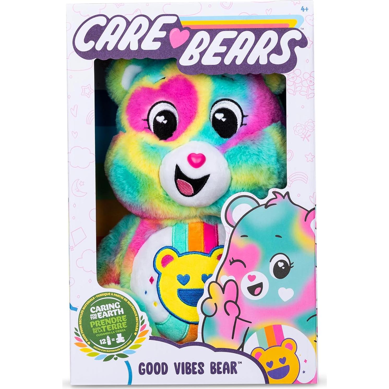 Peluche Care Bears Oso de Buenas Vibras 35 cm - Multicolor