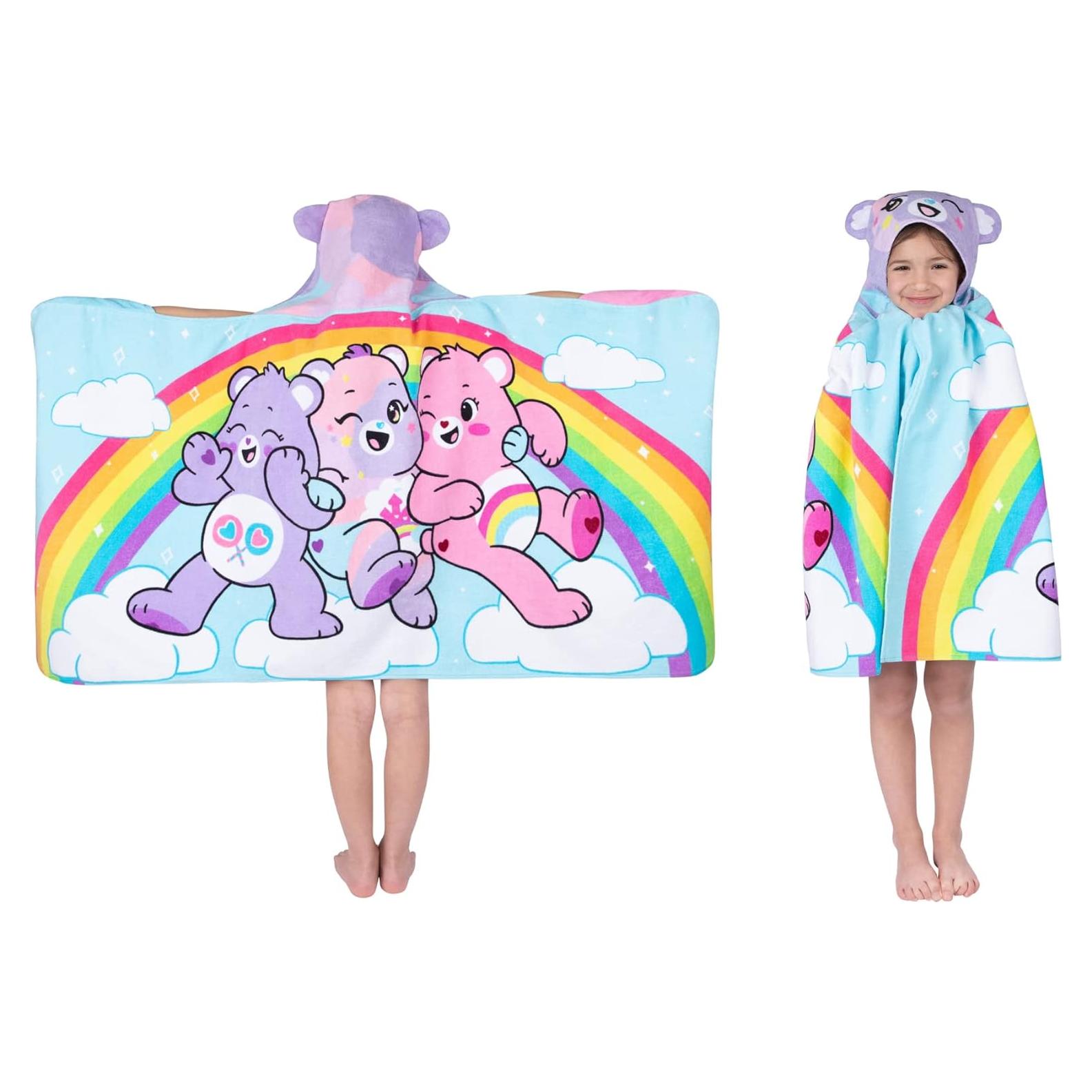 Toalla con Capucha de Algodón Care Bears 61x127 cm Franco Kids