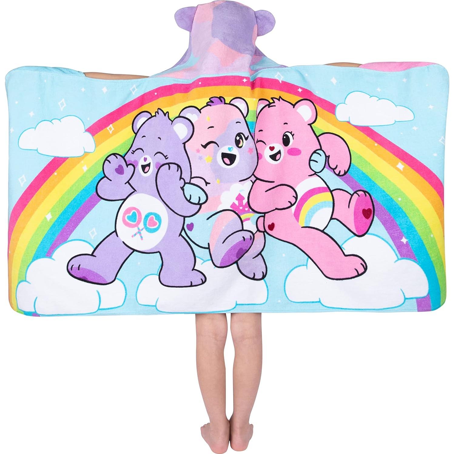 Toalla con Capucha de Algodón Care Bears 61x127 cm Franco Kids