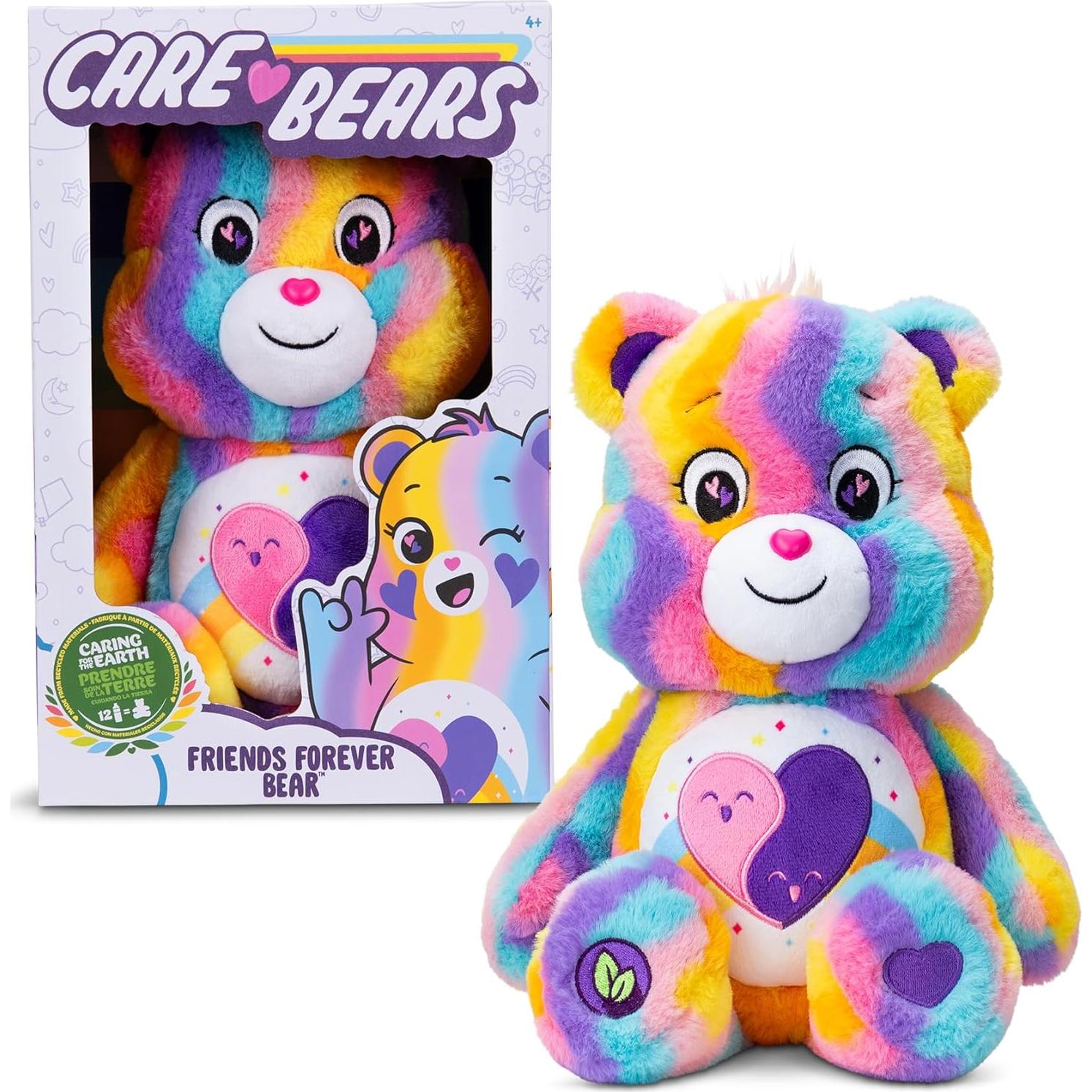 Oso de Peluche Care Bears 35.56 cm Amigos Para Siempre - Multicolor