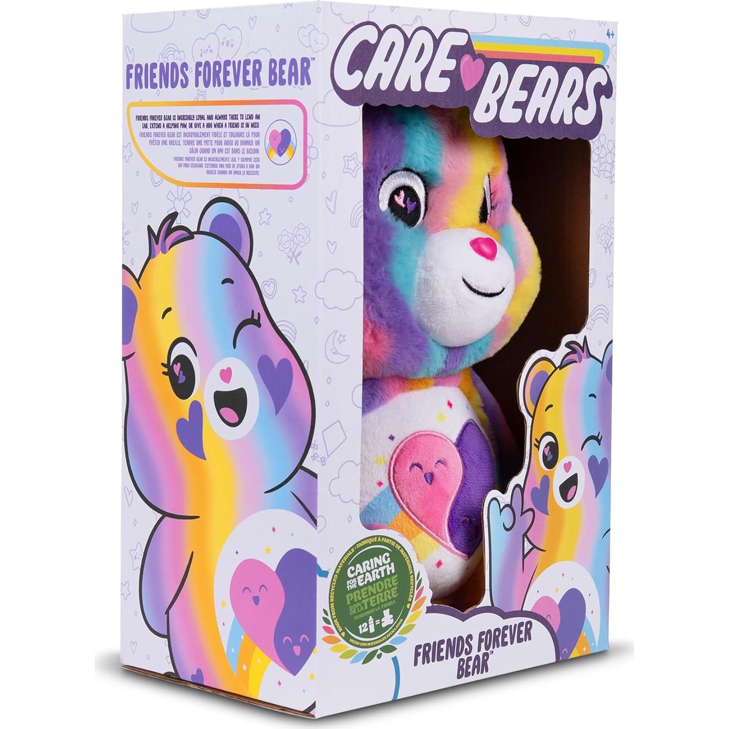 Oso de Peluche Care Bears 35.56 cm Amigos Para Siempre - Multicolor