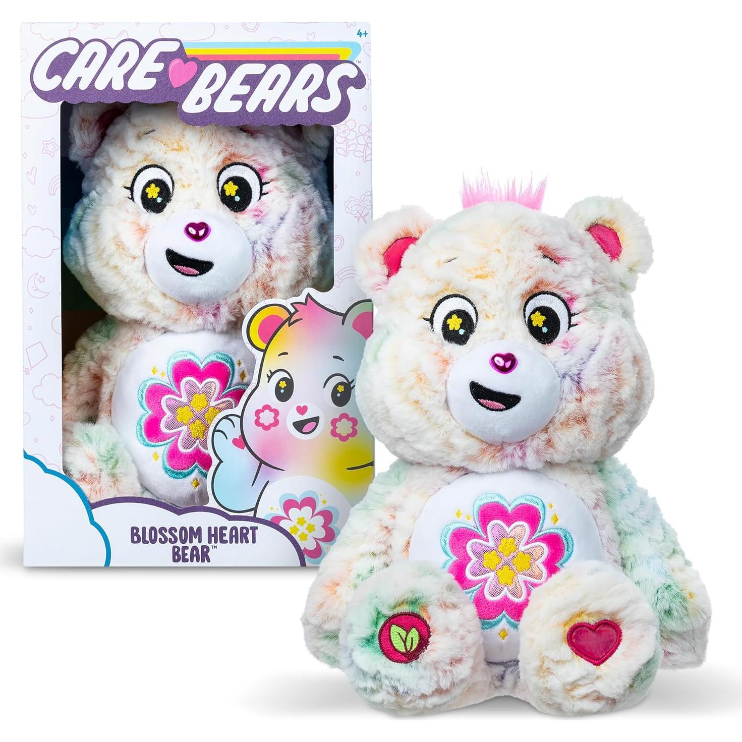 Peluche Care Bears Oso Corazón Flor 35.56 cm Ecológico