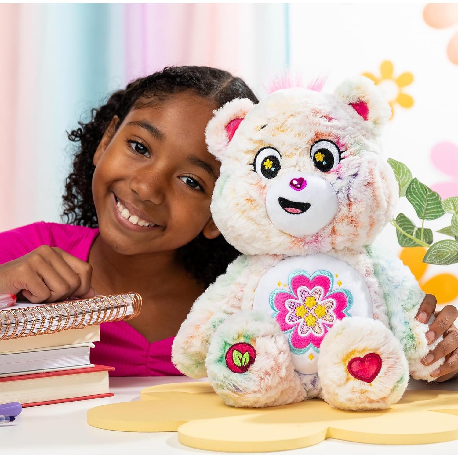 Peluche Care Bears Oso Corazón Flor 35.56 cm Ecológico