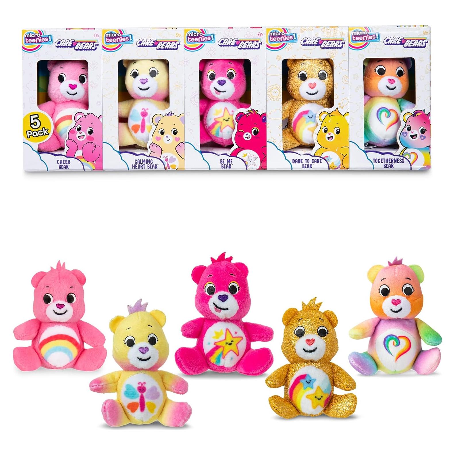 Care Bears Micro Teenies 5-Pack - Peluches Miniatura 7.62 cm