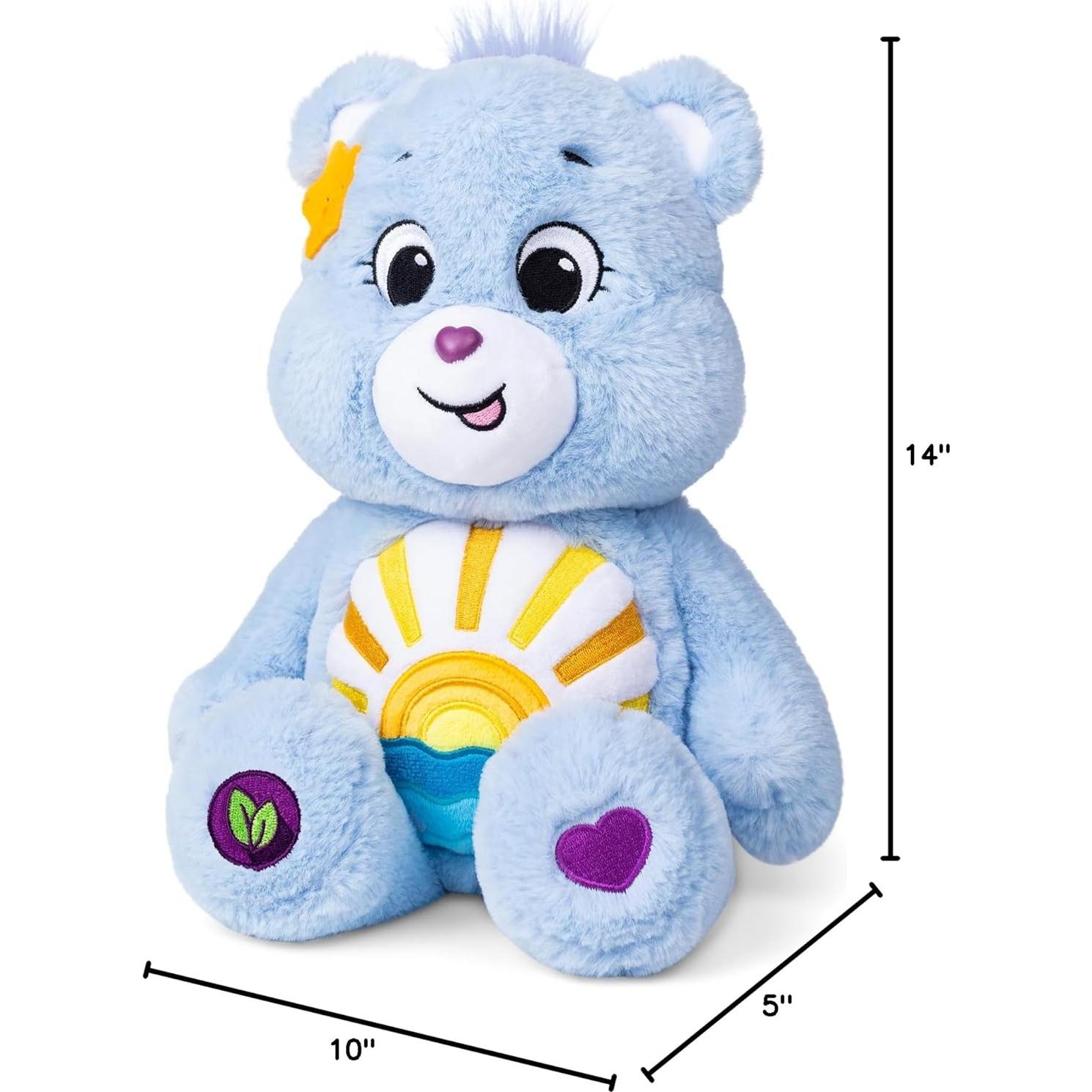 Peluche Mediano Care Bears Oso Amigo del Mar 35.5 cm Ecológico