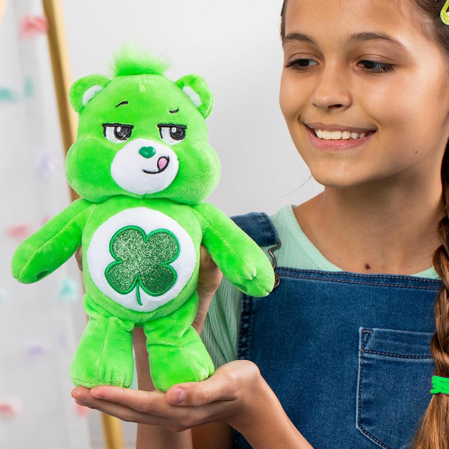 Peluche Care Bears Oso de Buena Suerte 23 cm Brillante