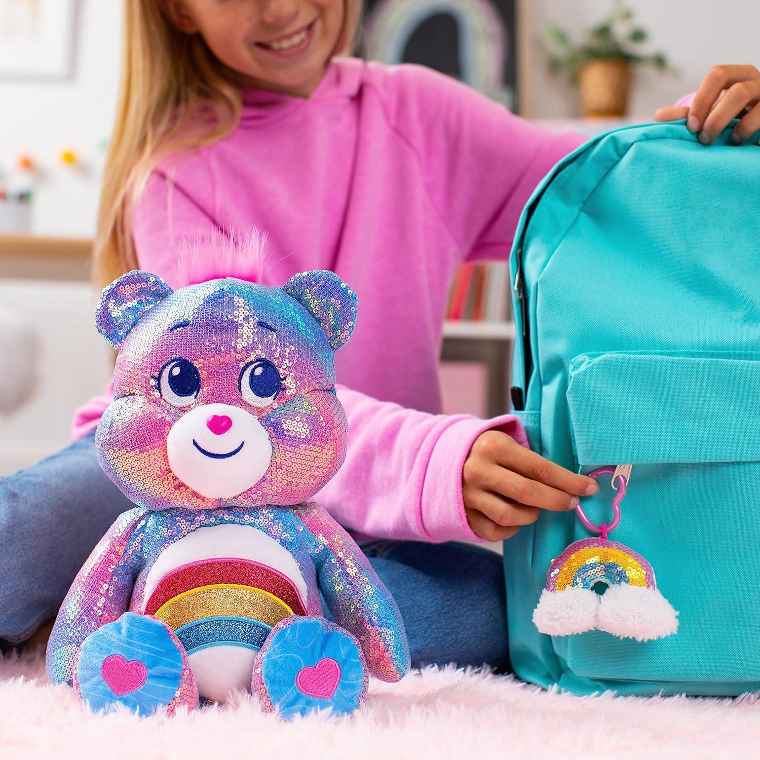 Peluche Care Bears Cheer Bear con Lentejuelas 35.56 cm