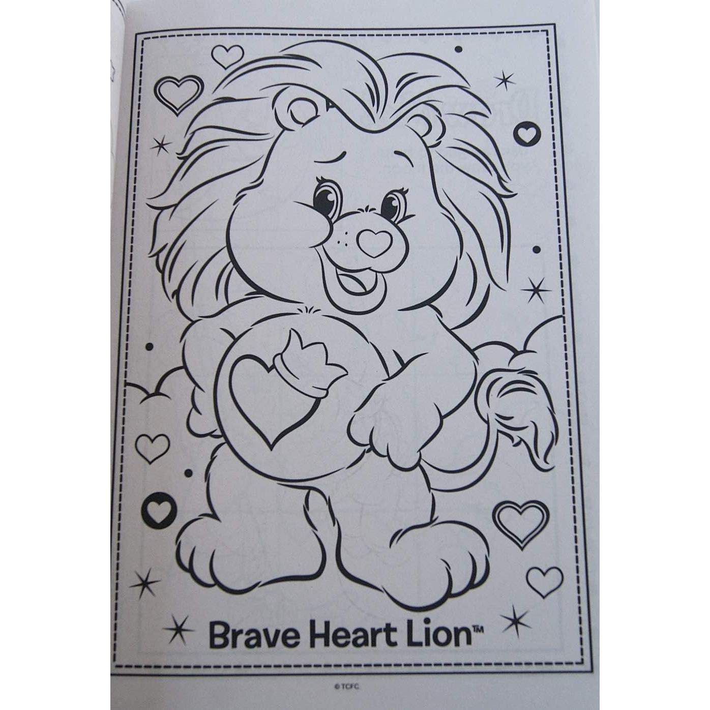 Libro de Colorear Care Bears Fuzzy Friends - 80 Páginas