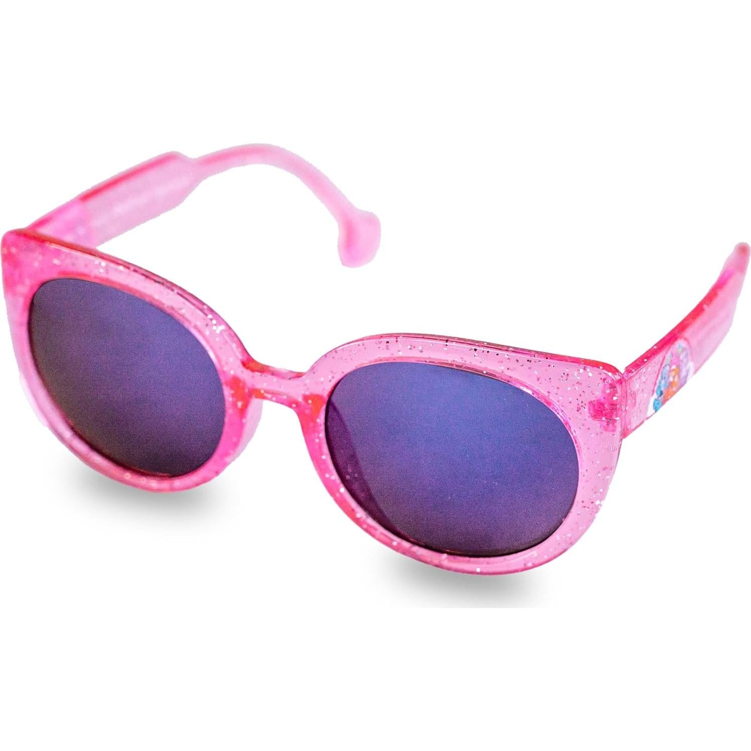 Gafas de sol para niñas Care Bears con estuche rosa claro