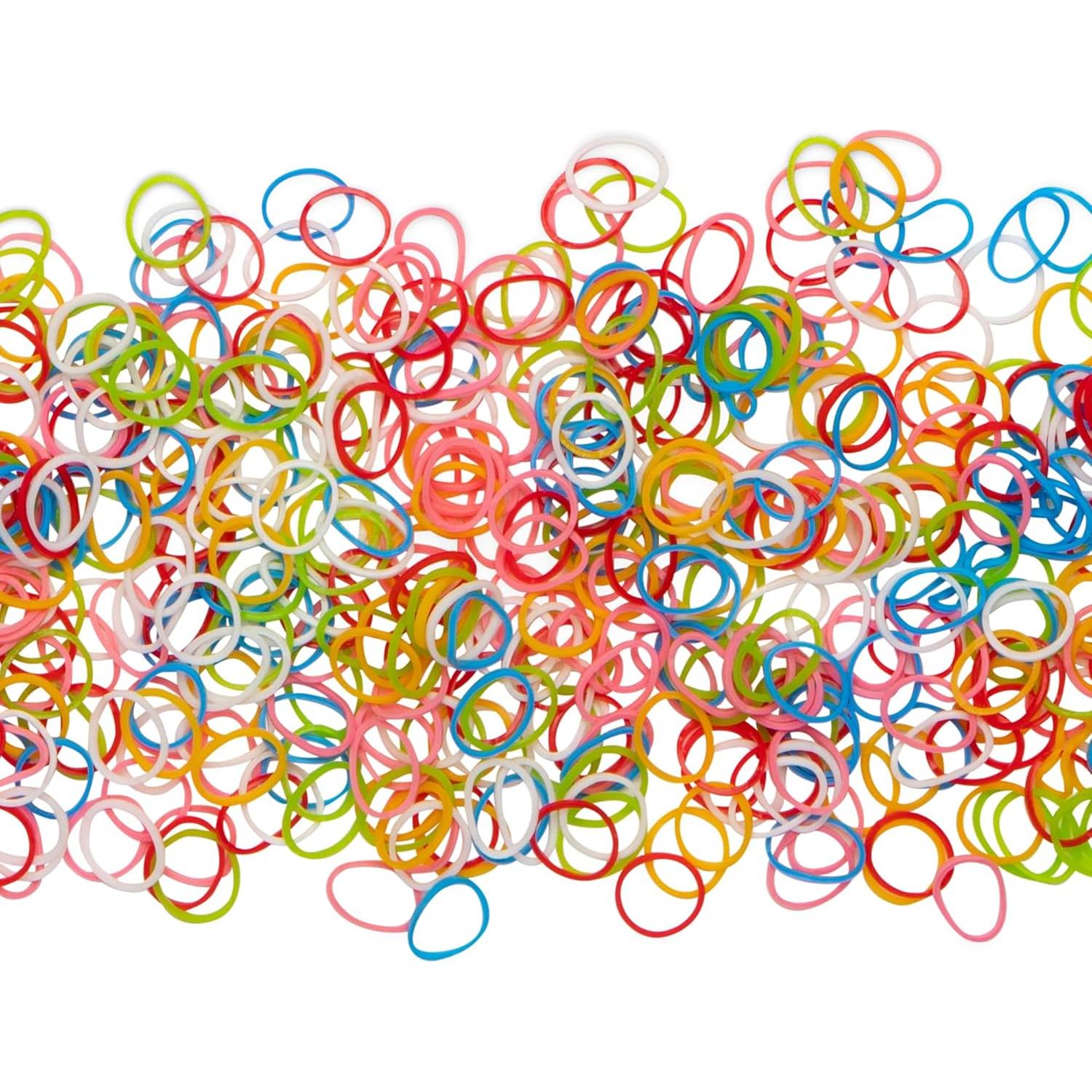 Kit de Pulsera de Goma Rainbow Loom Care Bears 949 Piezas