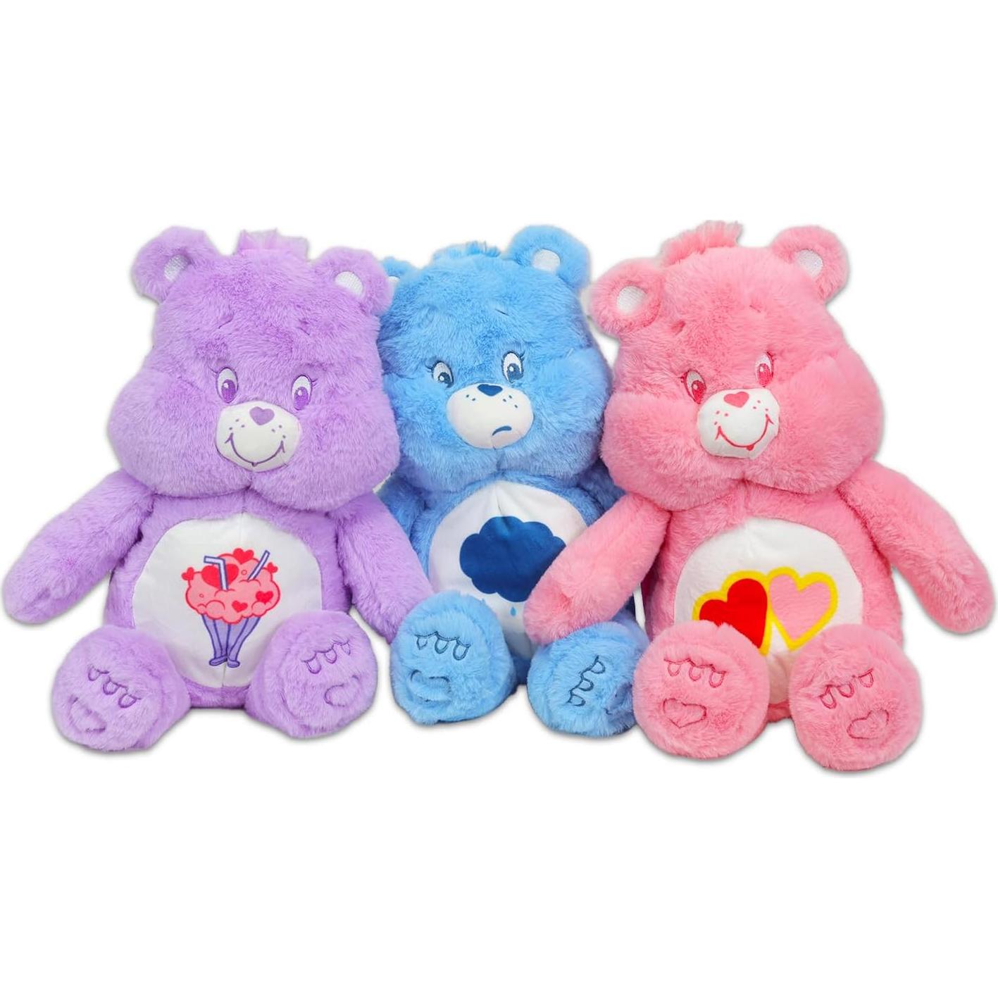 Conjunto de Peluches Care Bears Share Bear 43 cm con Correas