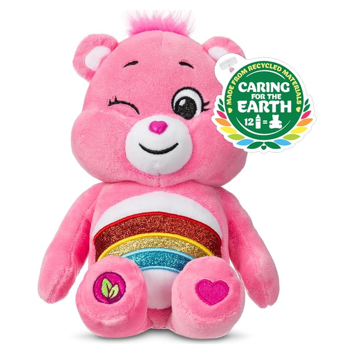 Peluche Care Bears Cheer Bear Brillante 23 cm Sostenible