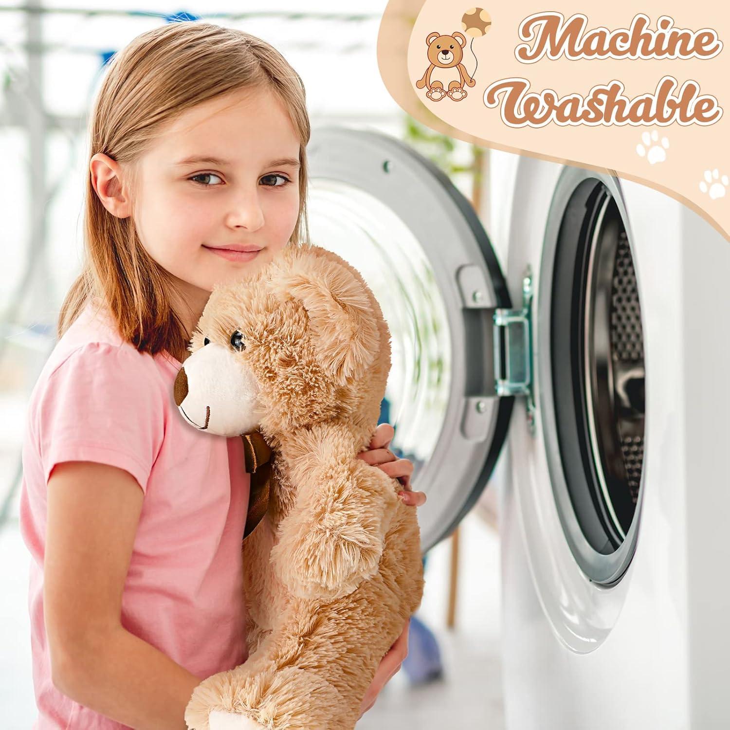 Osos de Peluche Suaves HyDren 9 Pcs 35.56 cm Marrón Claro