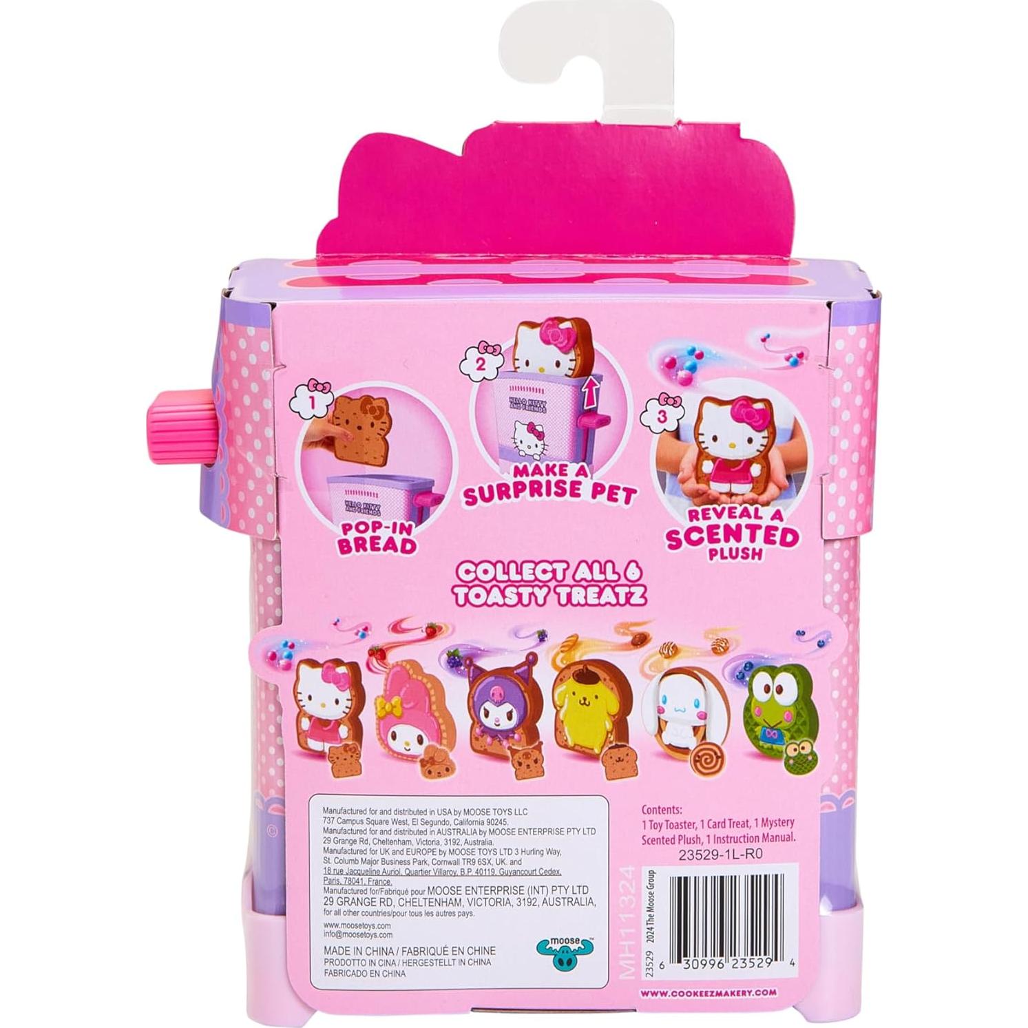 Tostadora de Juguete Hello Kitty Toasty Treatz con Peluche Sorpresa