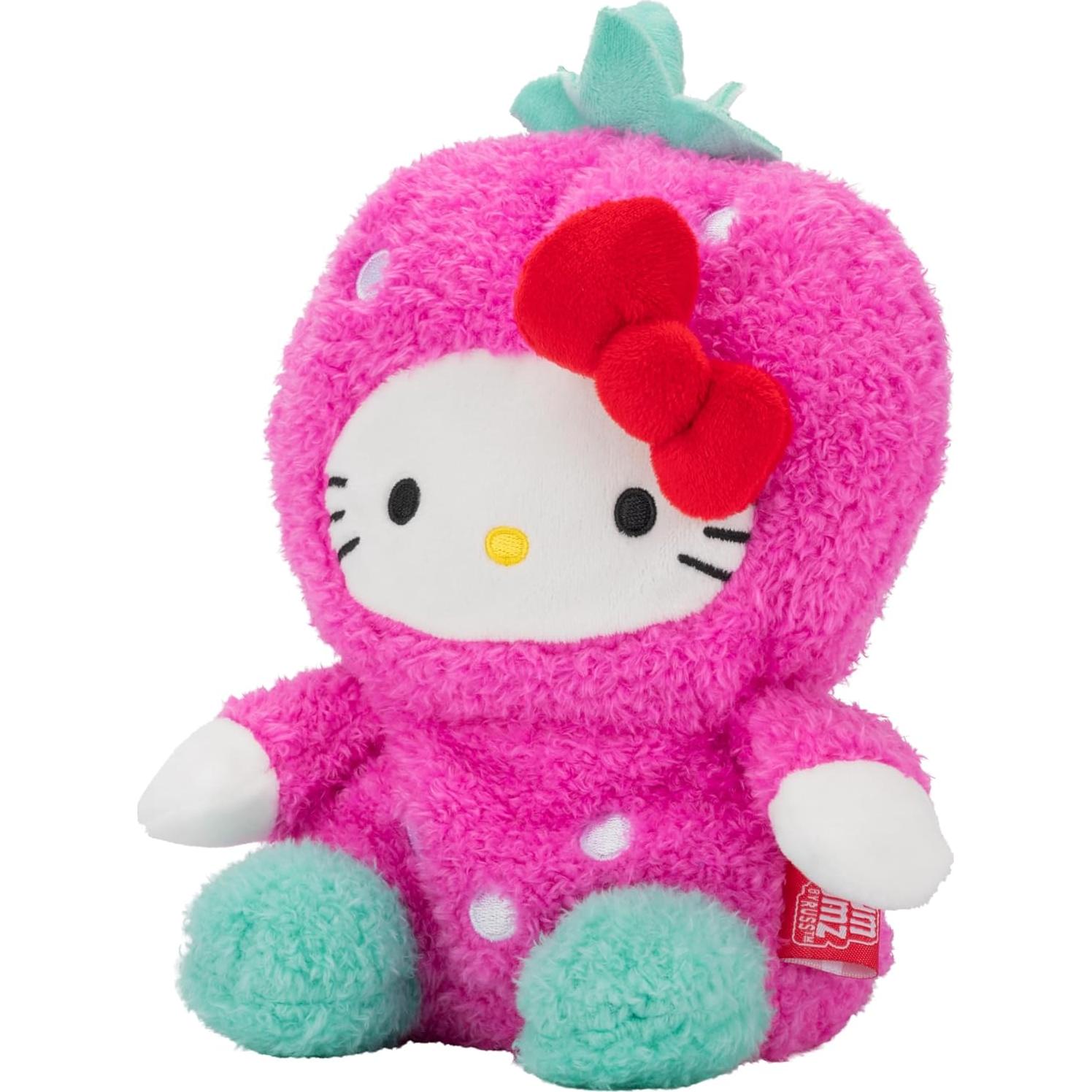 Peluche Hello Kitty FruitBumz 19 cm - Jazwares Fresa