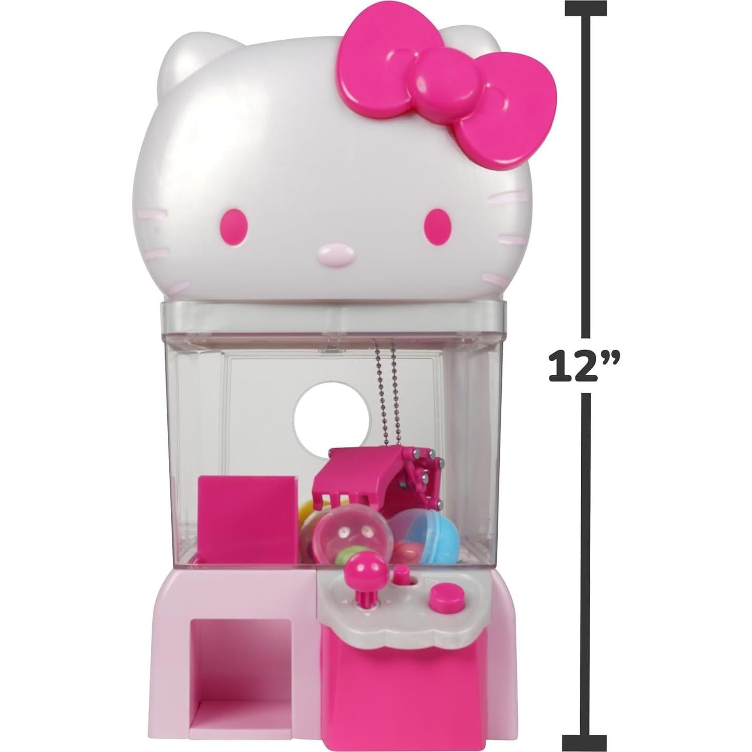 Máquina de Garras 30 cm Hello Kitty y Amigos con 8 Figuras