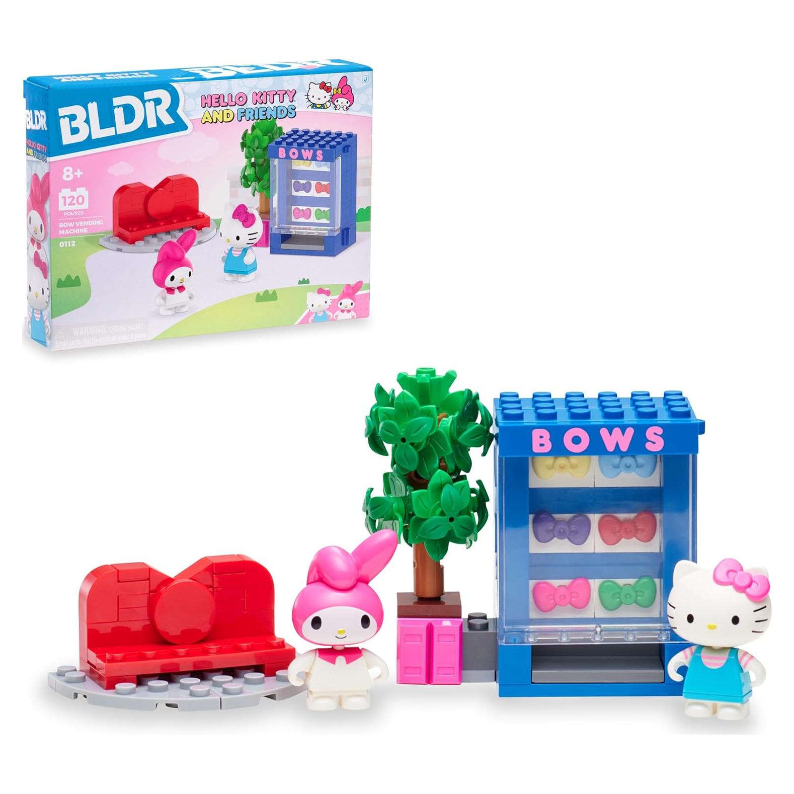 Set de Construcción Máquina Expendedora Lazo Hello Kitty 120 Piezas
