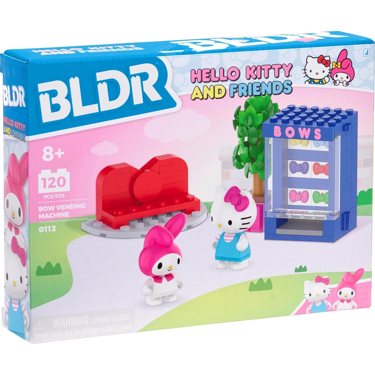 Set de Construcción Máquina Expendedora Lazo Hello Kitty 120 Piezas