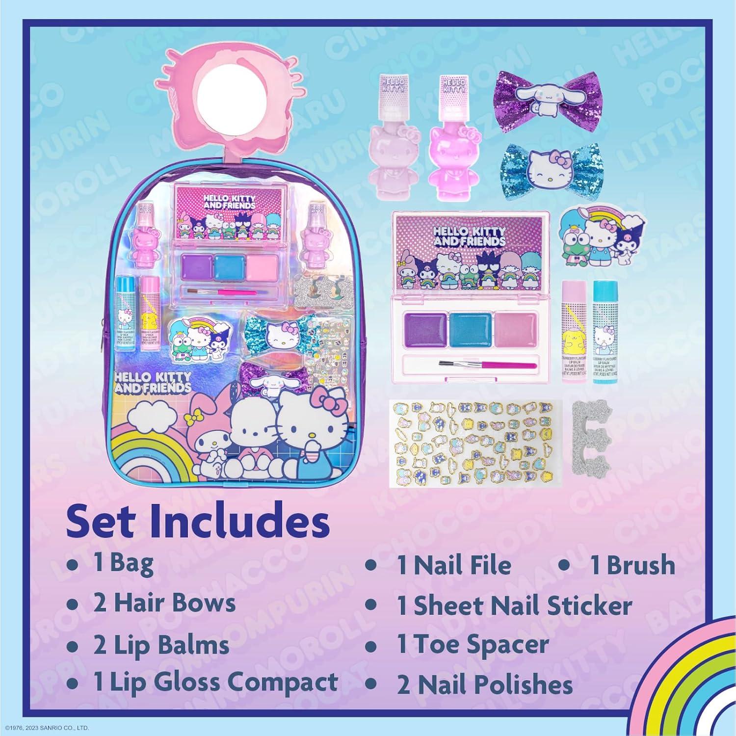 Set de Maquillaje Hello Kitty Townley Girl 12 Piezas para Niños