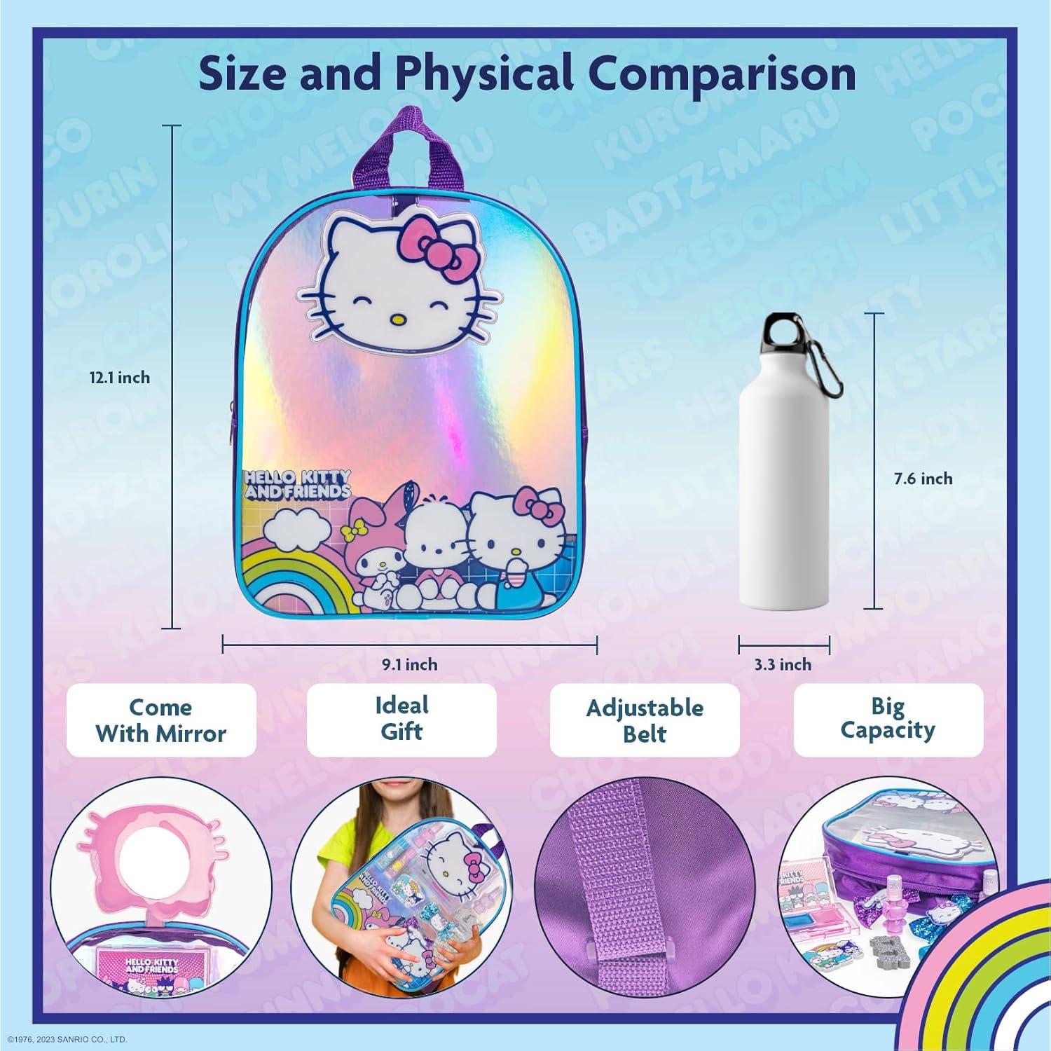 Set de Maquillaje Hello Kitty Townley Girl 12 Piezas para Niños