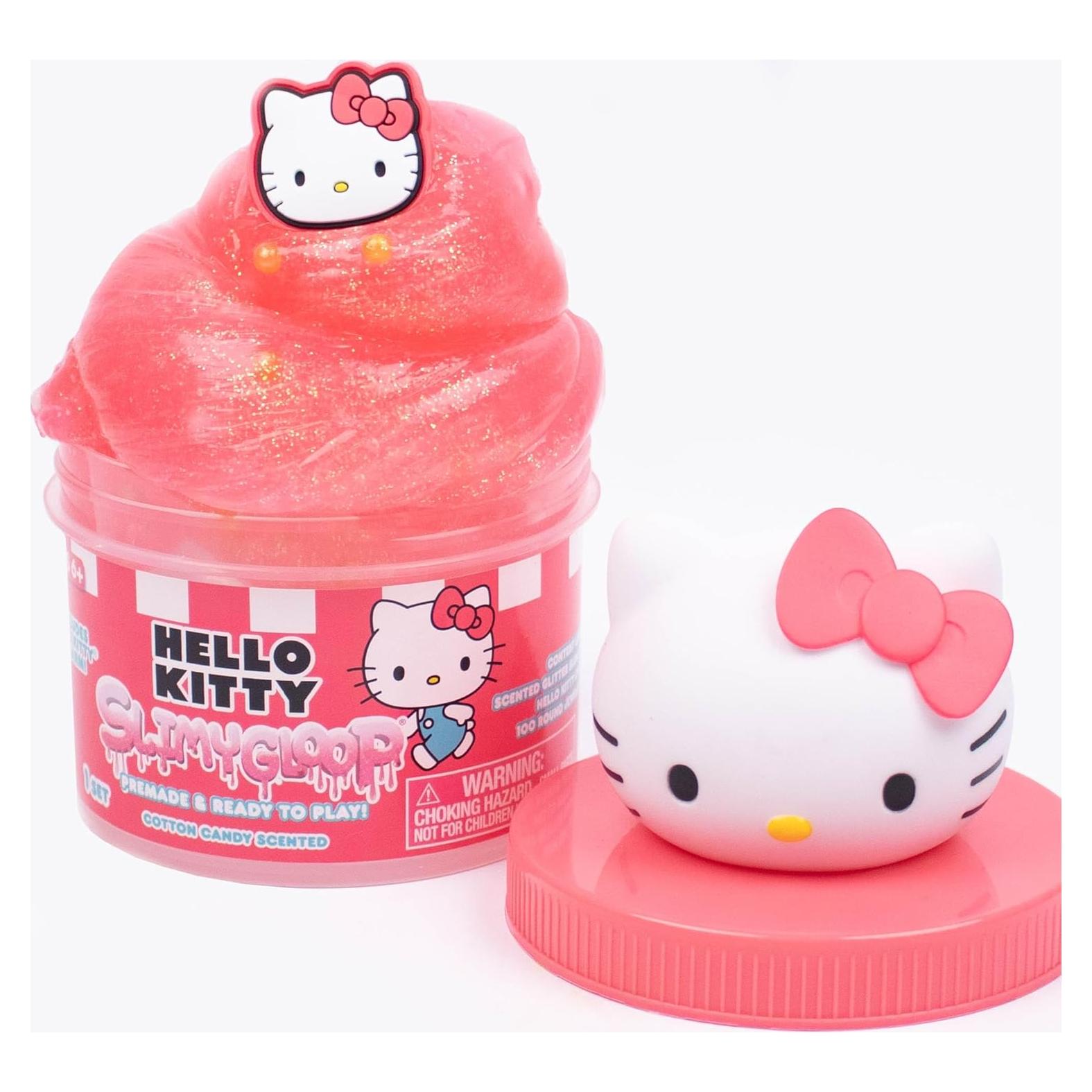 Tarro SLIMYGLOOP Hello Kitty 227 g Slime Aroma Algodón