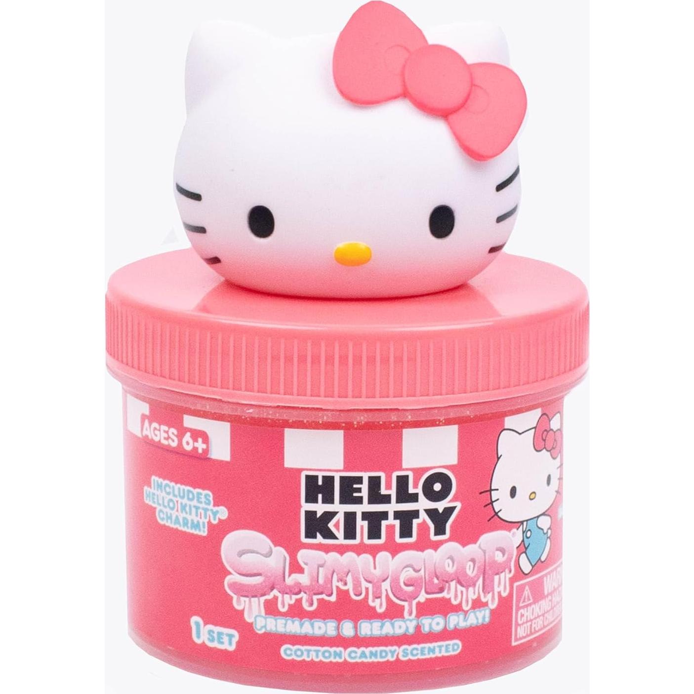 Tarro SLIMYGLOOP Hello Kitty 227 g Slime Aroma Algodón
