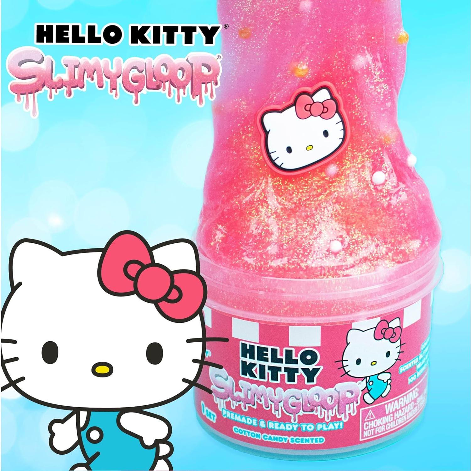 Tarro SLIMYGLOOP Hello Kitty 227 g Slime Aroma Algodón