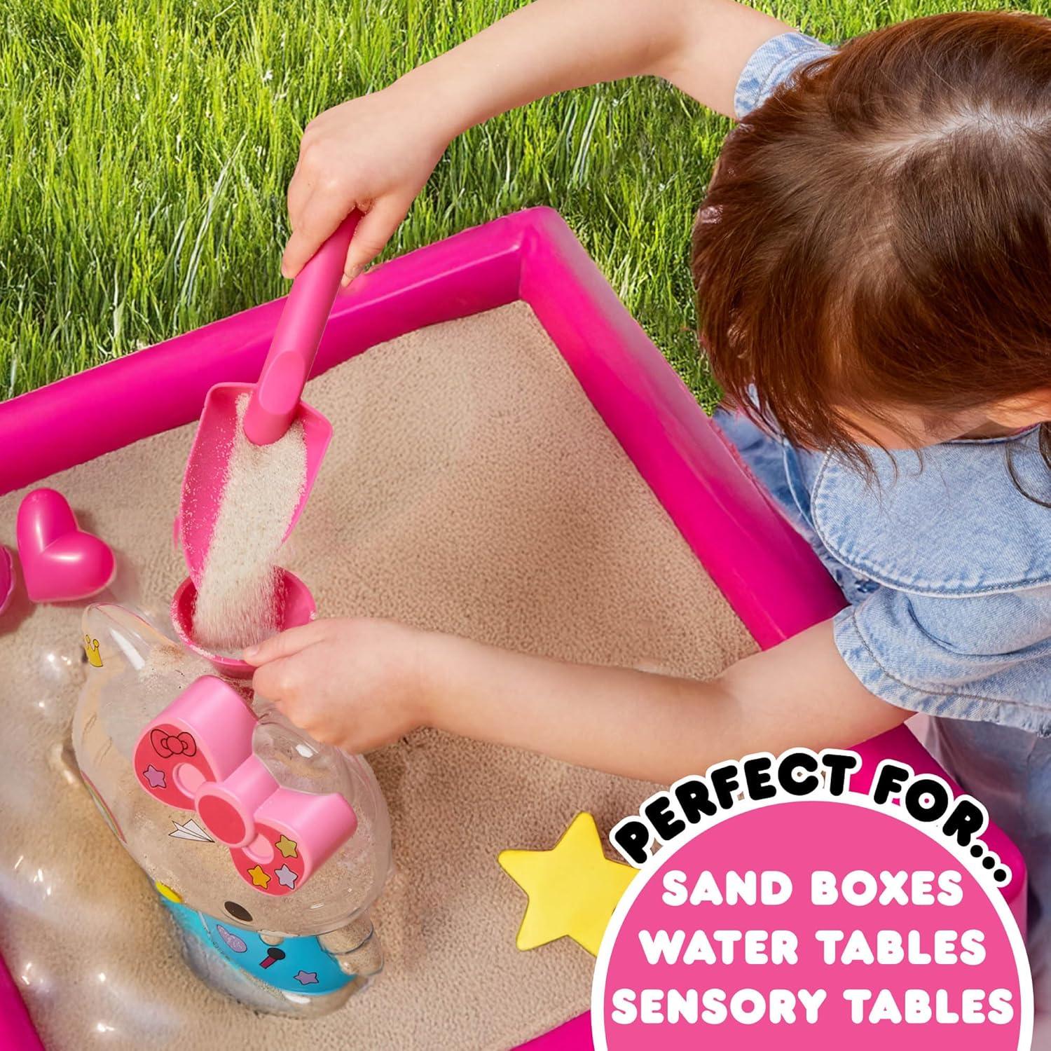 Muñeca de Actividad Hello Kitty con Pala y Embudo - Juguete Sensorial