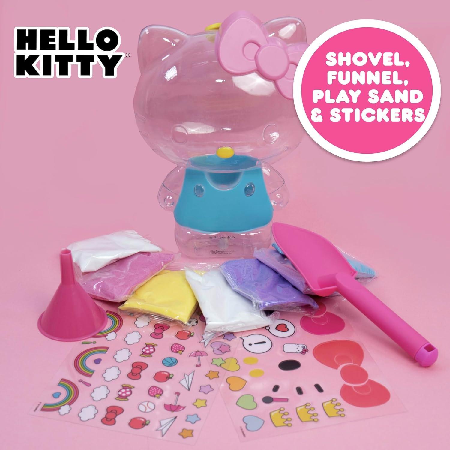 Muñeca de Actividad Hello Kitty con Pala y Embudo - Juguete Sensorial