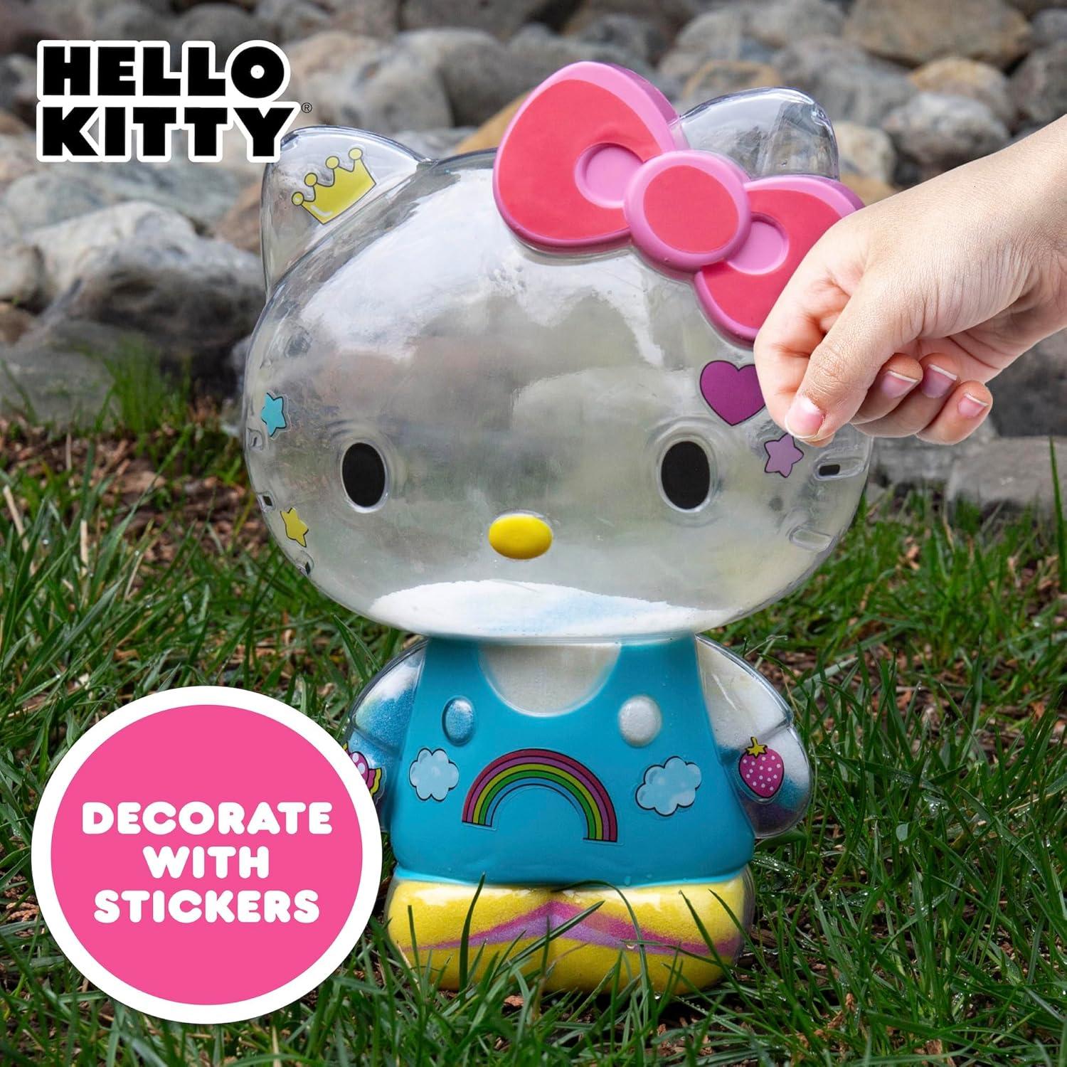 Muñeca de Actividad Hello Kitty con Pala y Embudo - Juguete Sensorial