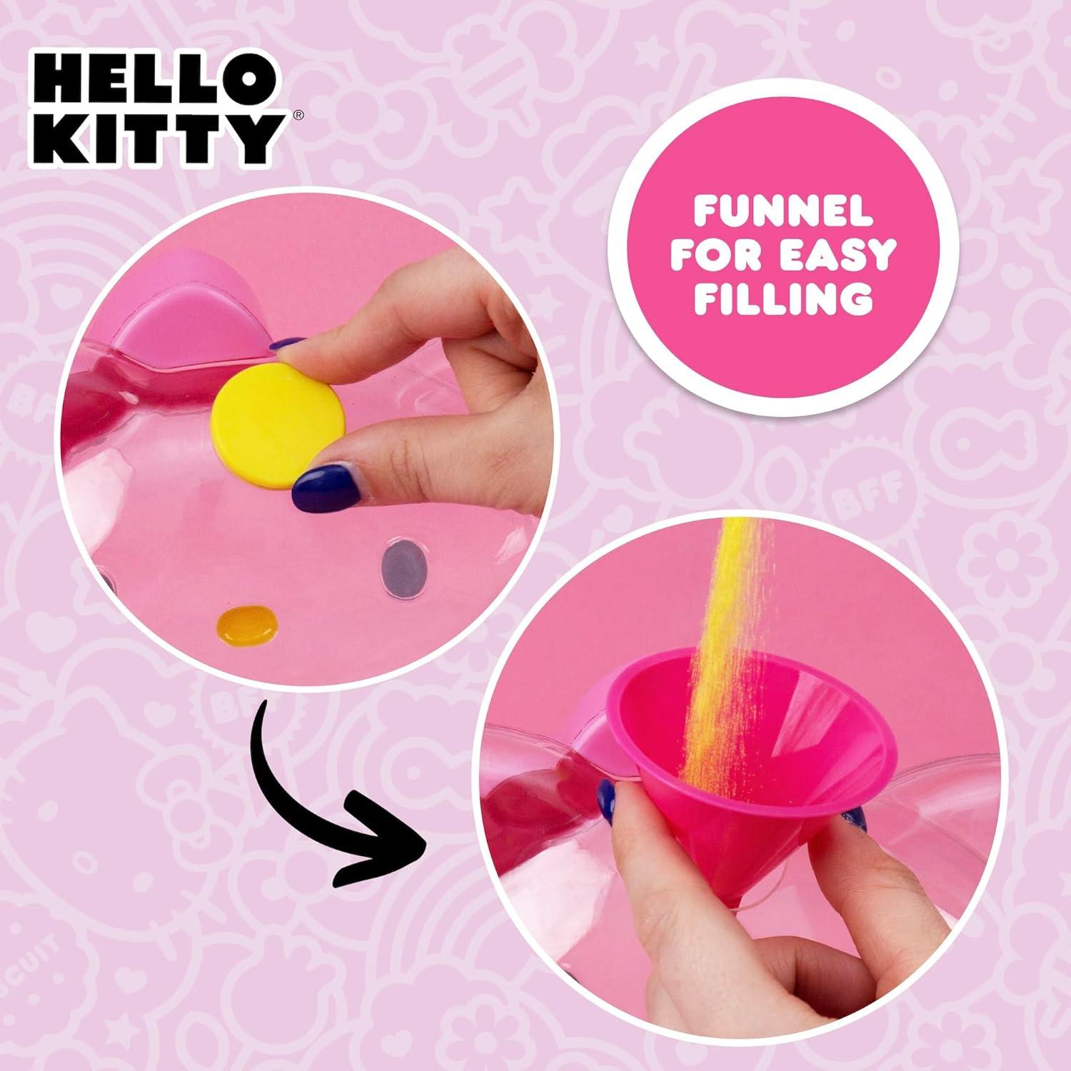 Muñeca de Actividad Hello Kitty con Pala y Embudo - Juguete Sensorial