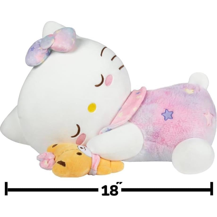 Peluche Durmiendo Hello Kitty Jazwares 45.72 cm con Oso