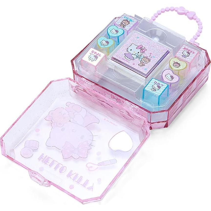 Sello de Hello Kitty Sanrio 898422 en estuche de joyería