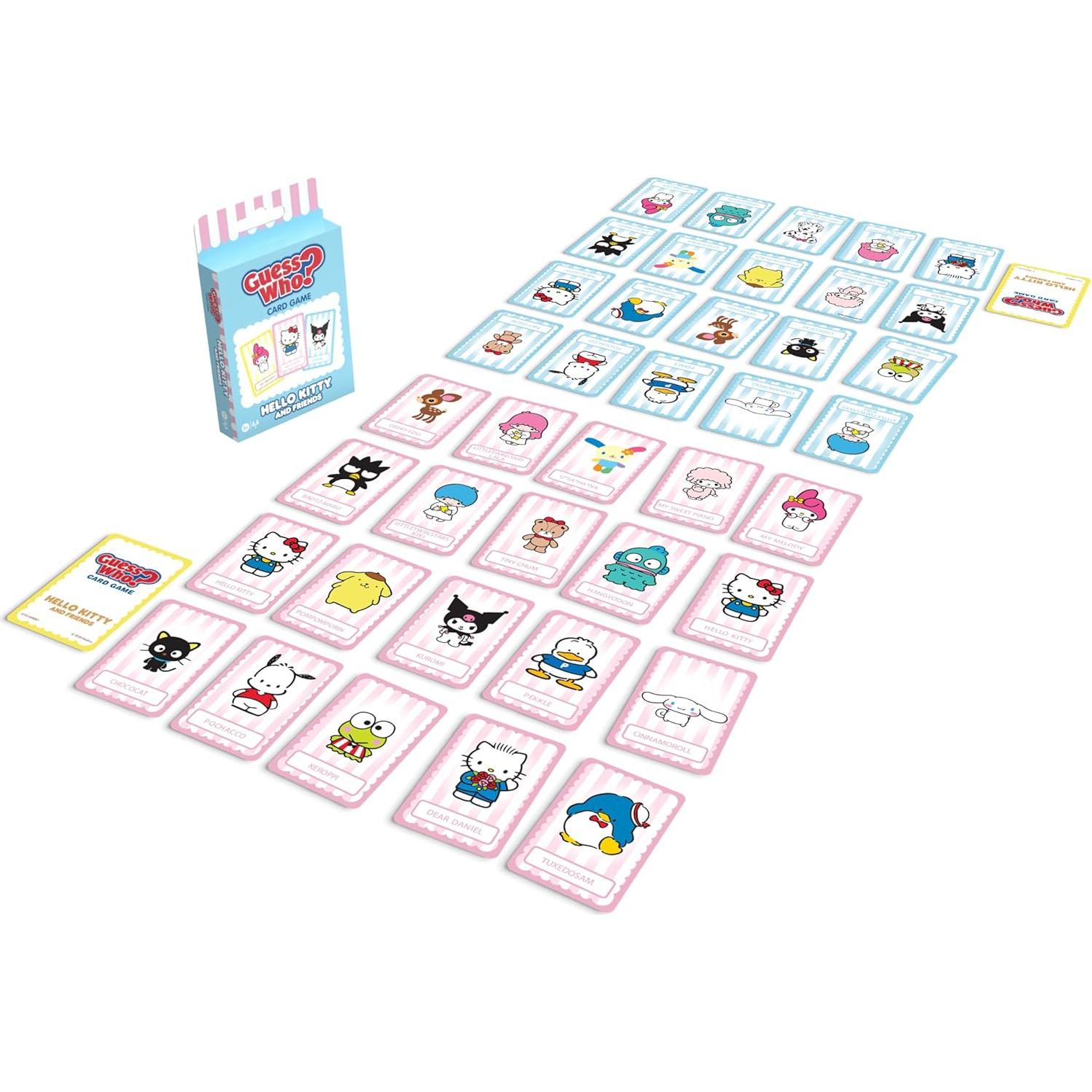 Juego de Cartas Adivina Quién? Hello Kitty y Amigos - 40 Cartas