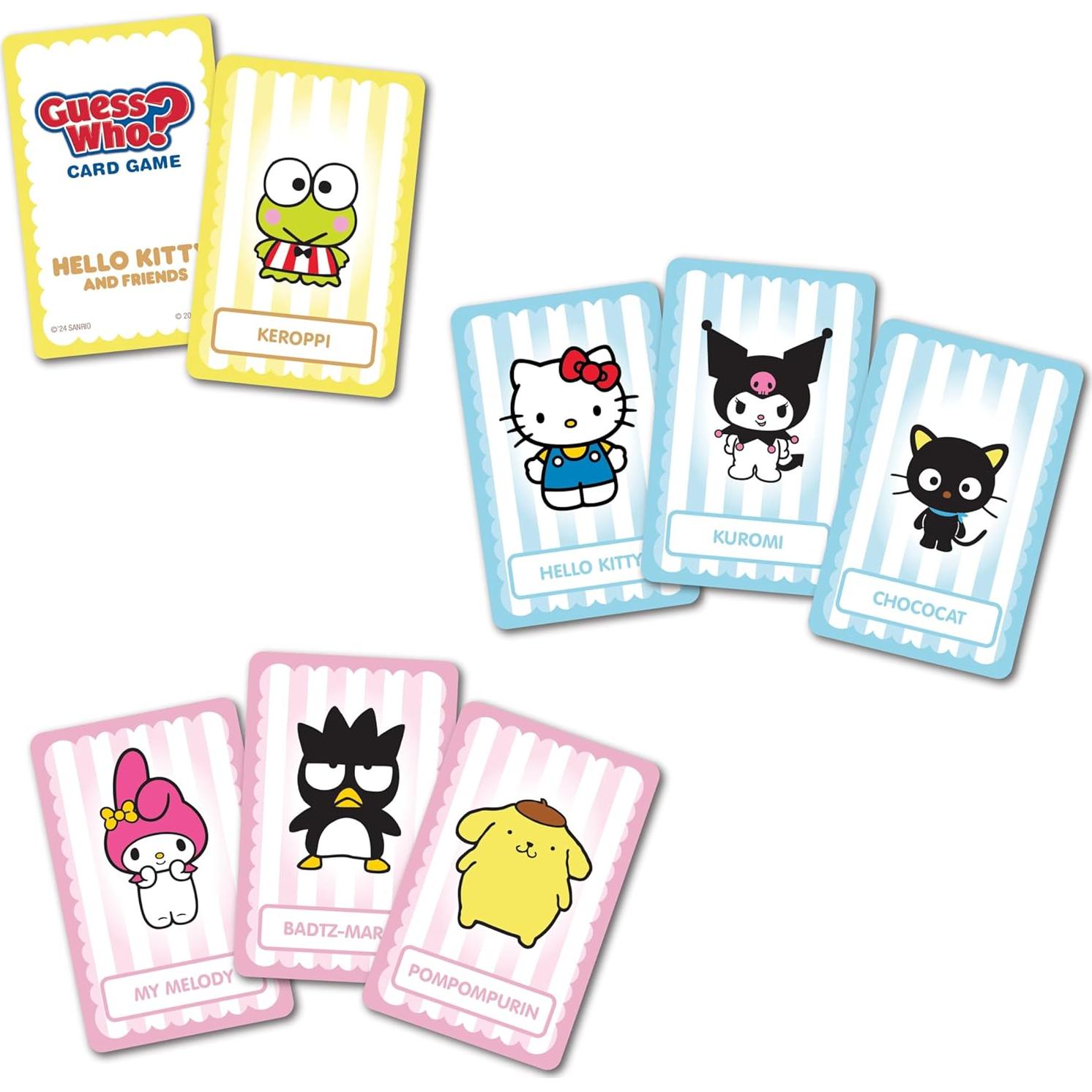 Juego de Cartas Adivina Quién? Hello Kitty y Amigos - 40 Cartas