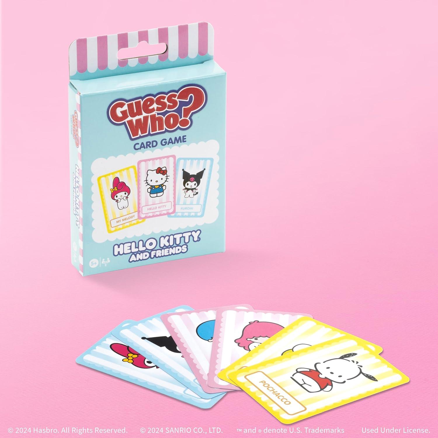 Juego de Cartas Adivina Quién? Hello Kitty y Amigos - 40 Cartas