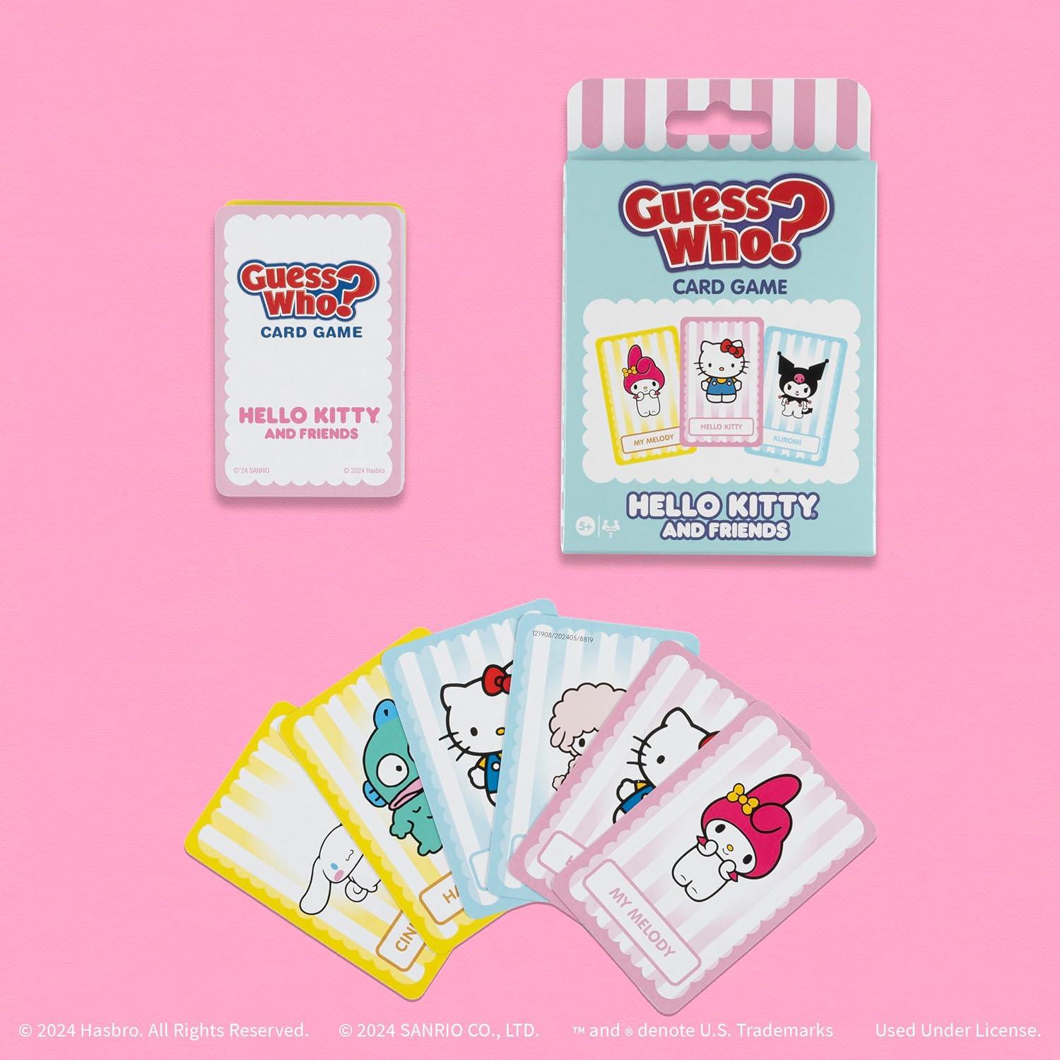 Juego de Cartas Adivina Quién? Hello Kitty y Amigos - 40 Cartas
