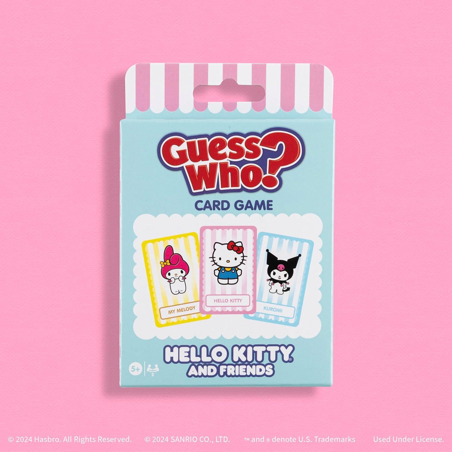 Juego de Cartas Adivina Quién? Hello Kitty y Amigos - 40 Cartas