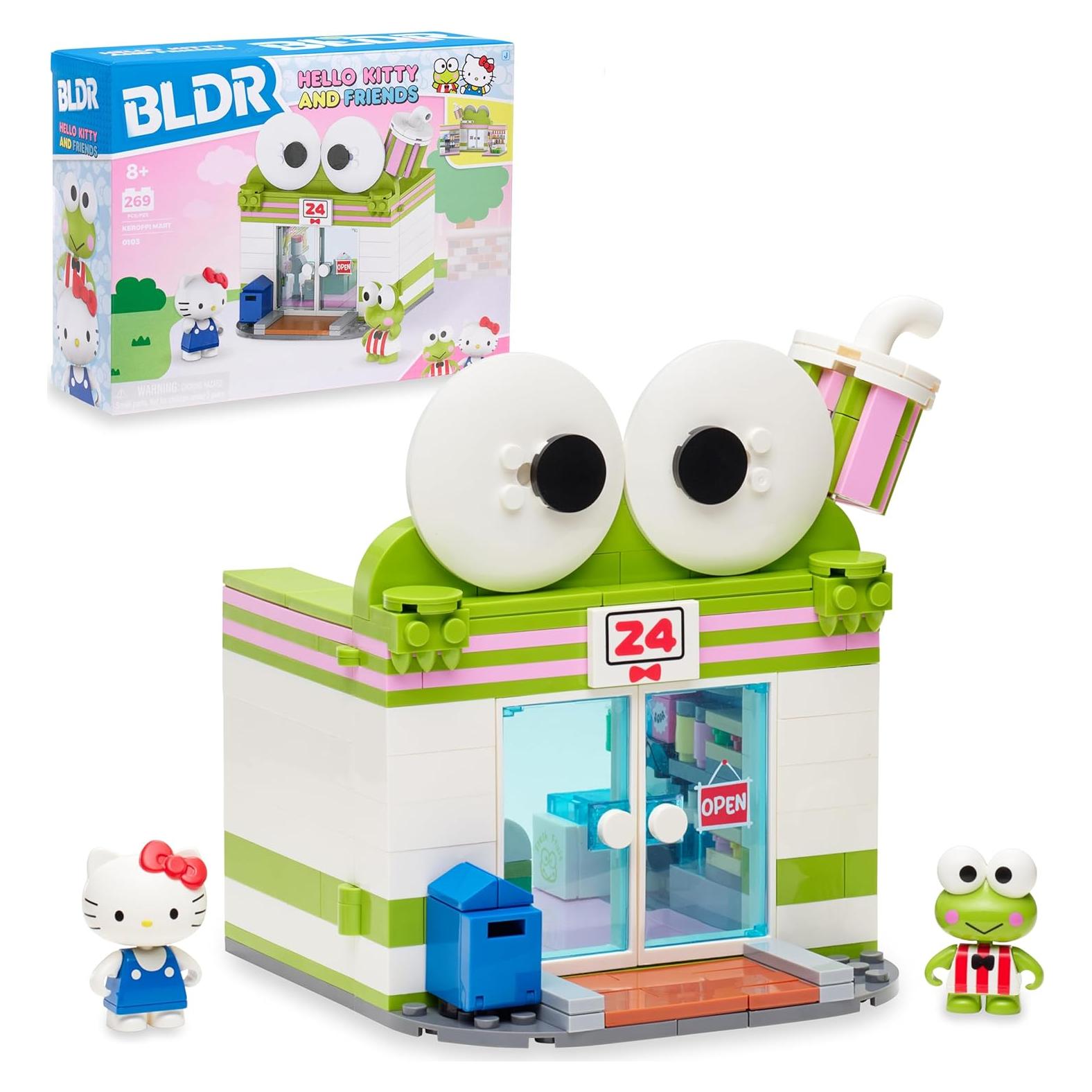 Conjunto de Construcción Keroppi Mart Hello Kitty 269 Piezas