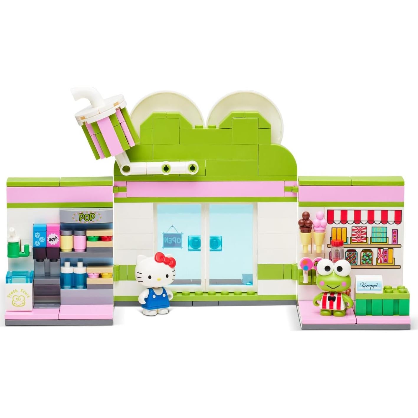 Conjunto de Construcción Keroppi Mart Hello Kitty 269 Piezas