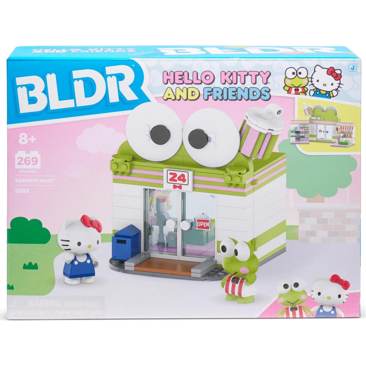 Conjunto de Construcción Keroppi Mart Hello Kitty 269 Piezas