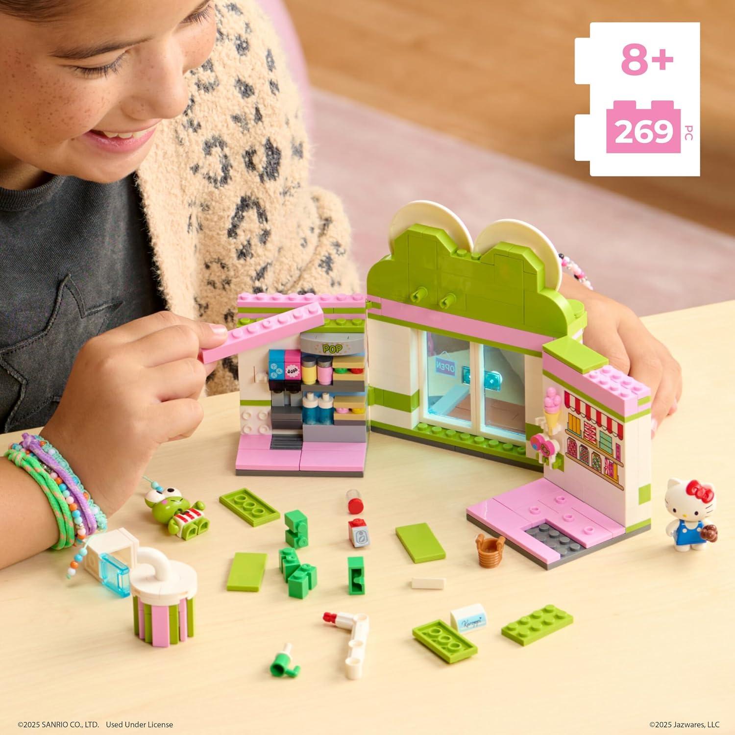 Conjunto de Construcción Keroppi Mart Hello Kitty 269 Piezas