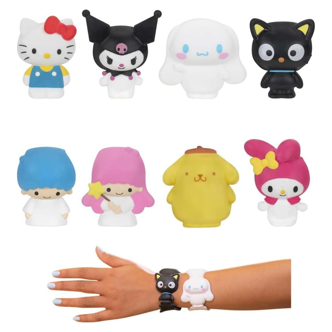 FigBands Hello Kitty y Amigos Jazwares - Multipack 8 Figuras 2-en-1