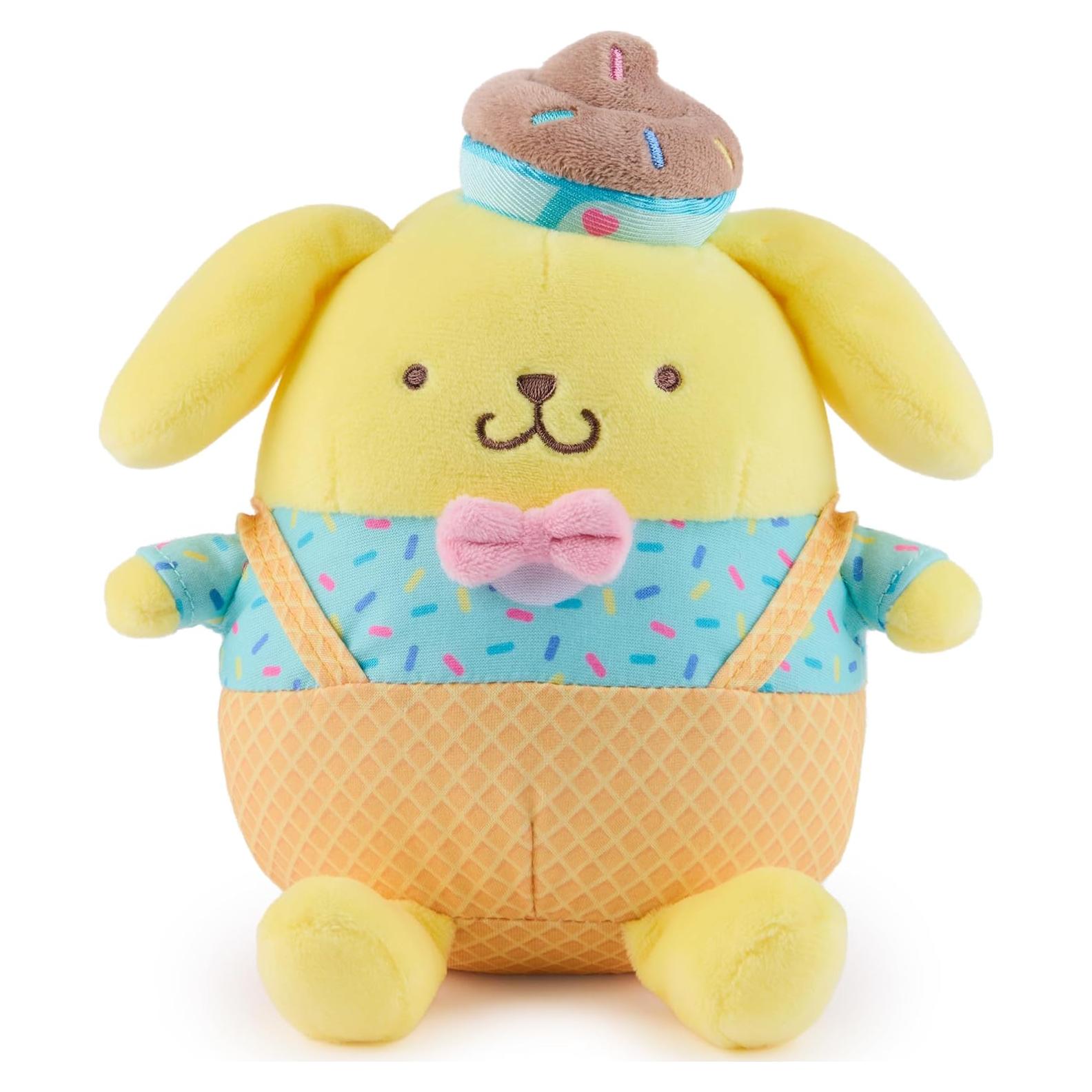 Peluche de Helado Pompompurin GUND 15 cm para Niños 1+