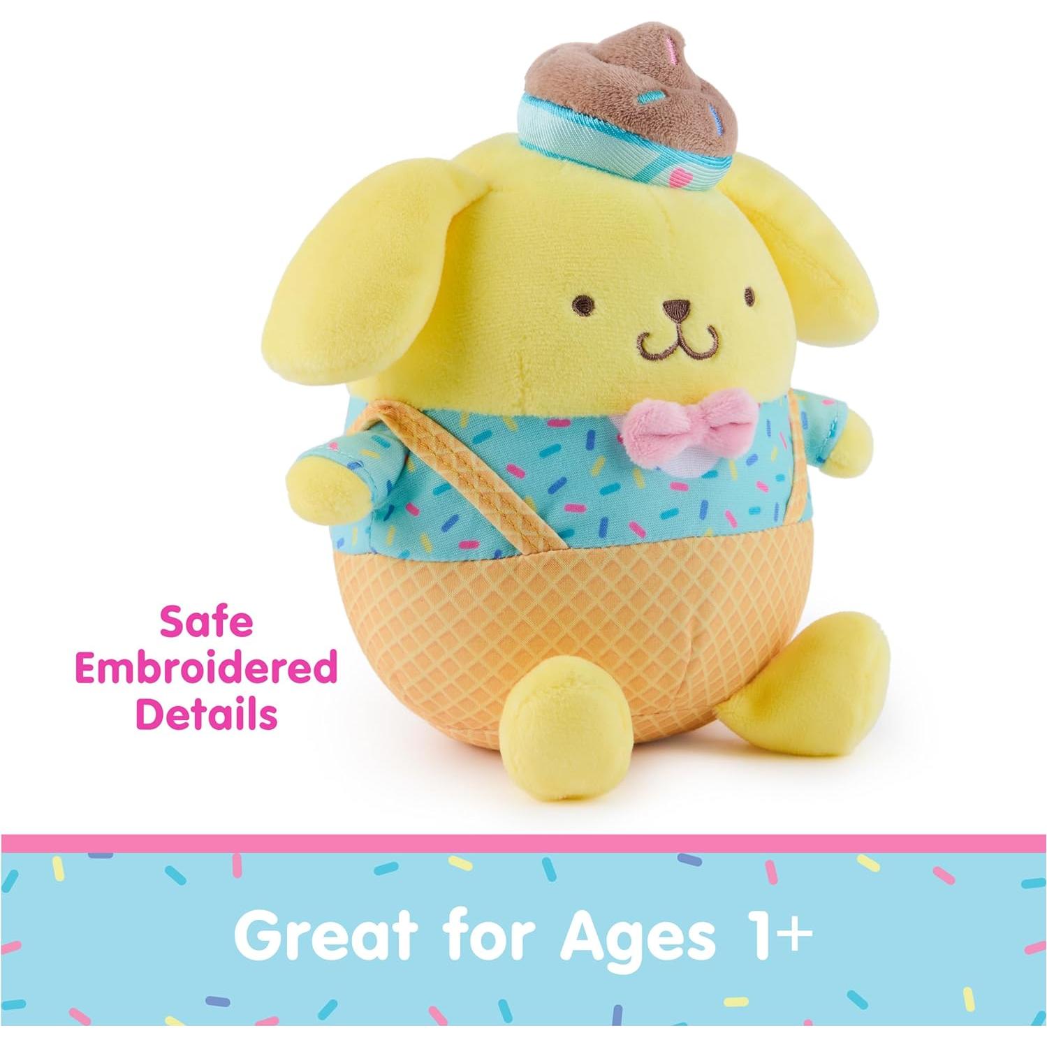Peluche de Helado Pompompurin GUND 15 cm para Niños 1+