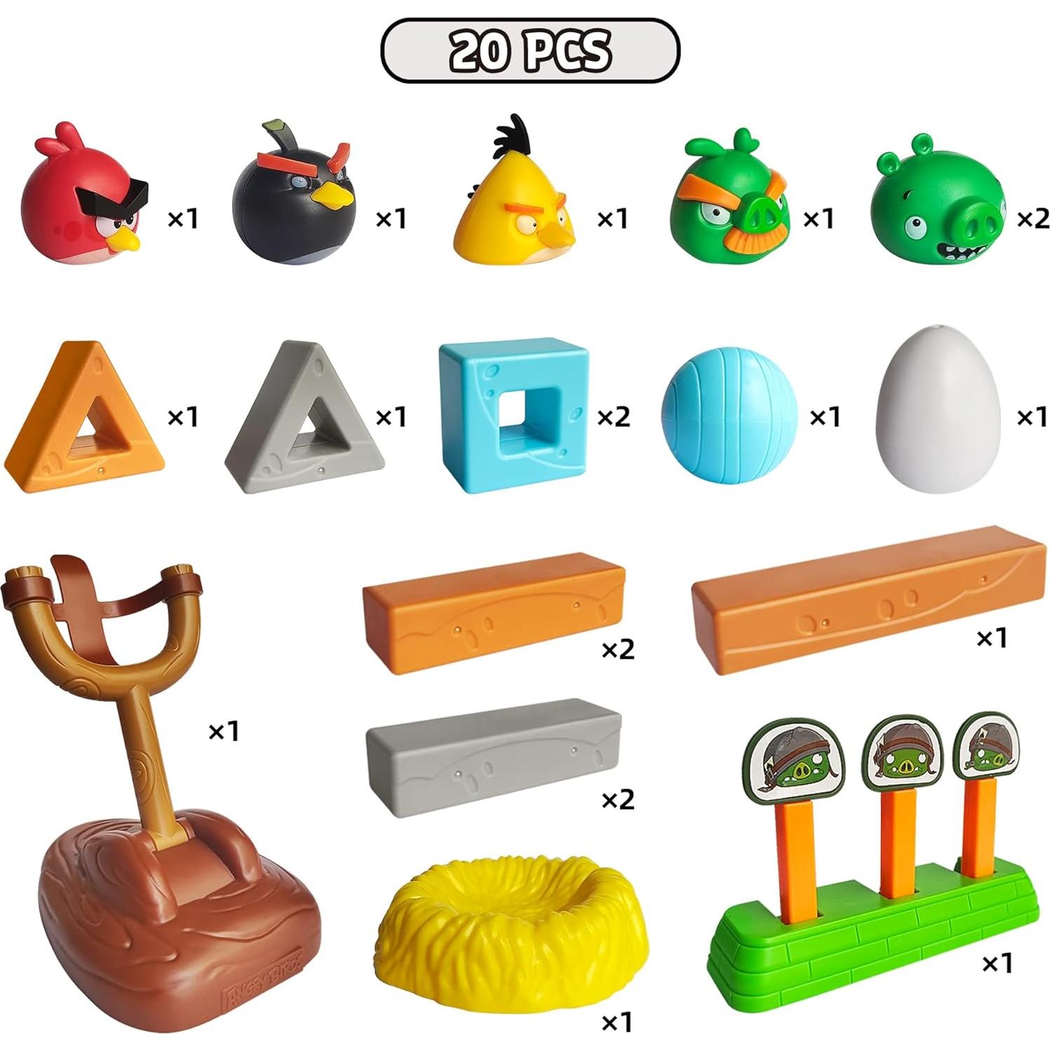 Juguete de Construcción Angry Birds 20 Piezas - SHANTOU