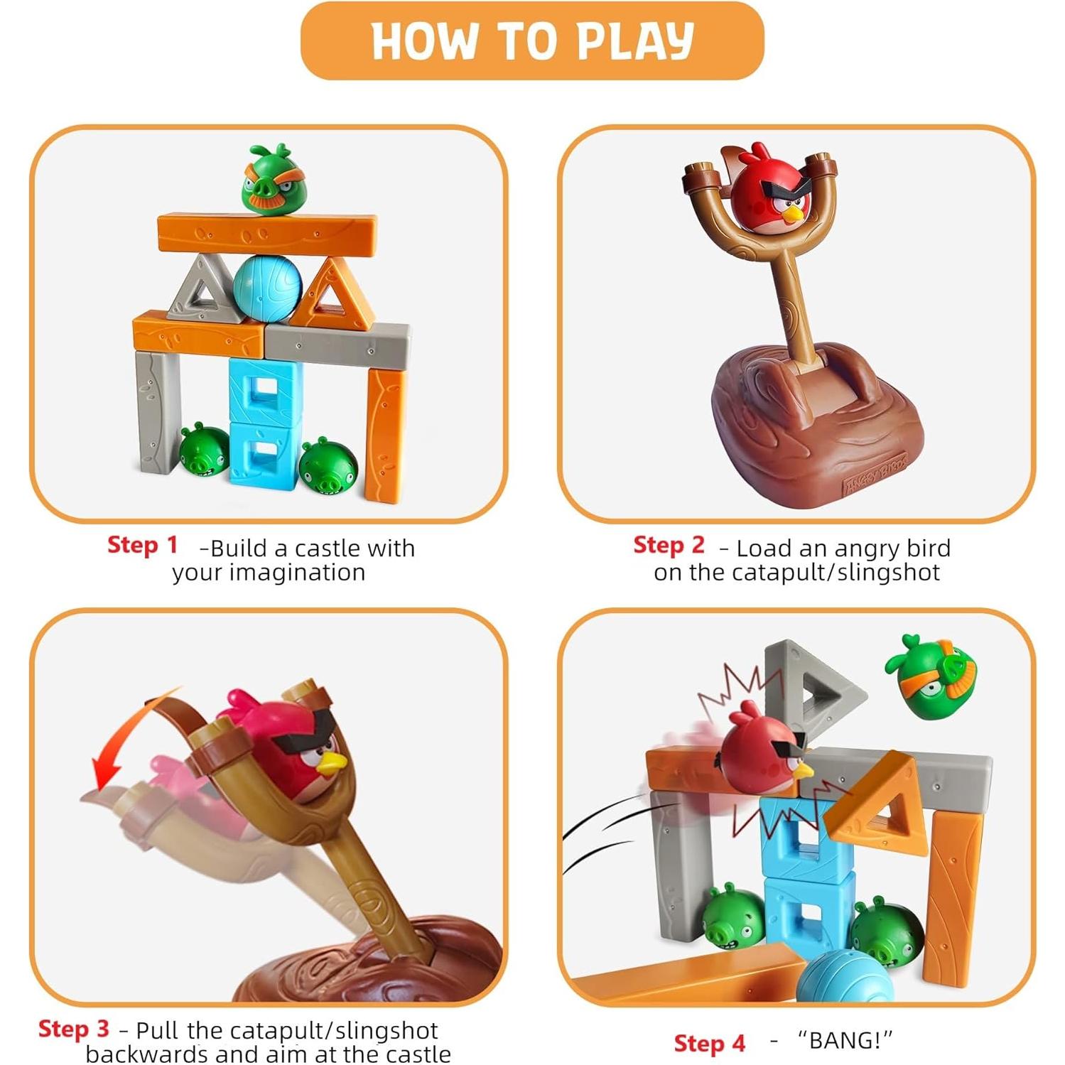 Juguete de Construcción Angry Birds 20 Piezas - SHANTOU